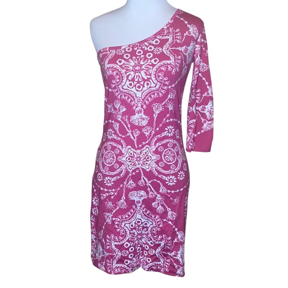 Persifor One Shoulder Bodycon Mini Dress XS